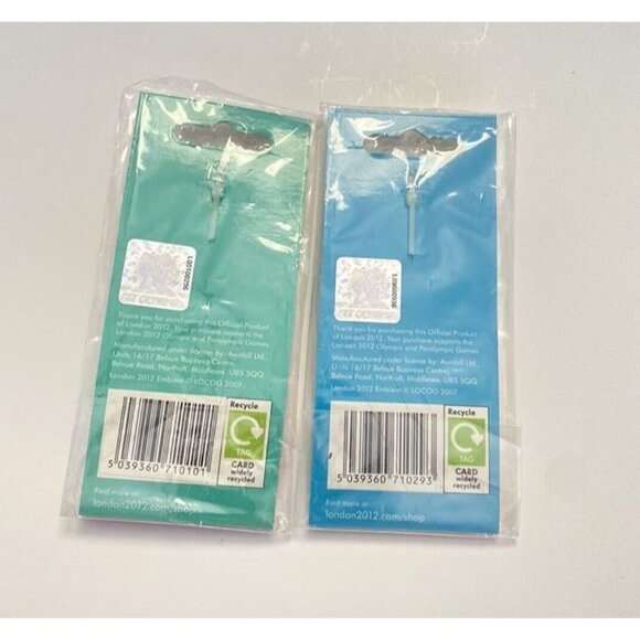 Official London 2012 Olympic Key Chain Lot 2 Big Ben & Games Logo - Picture 6 of 8